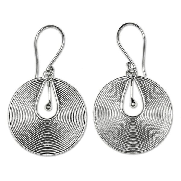 Alternate image for Sterling Silver Dangle Earrings Idea