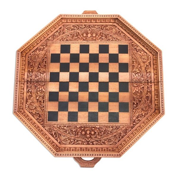 Alternate image for Wood chess set The General
