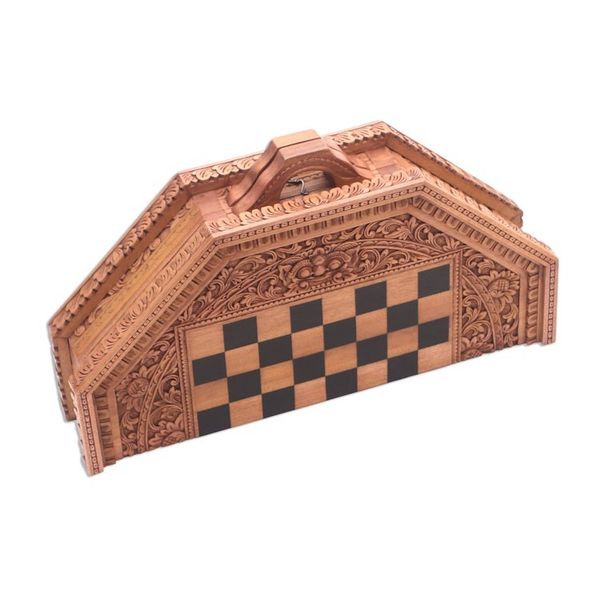 Alternate image for Wood chess set The General