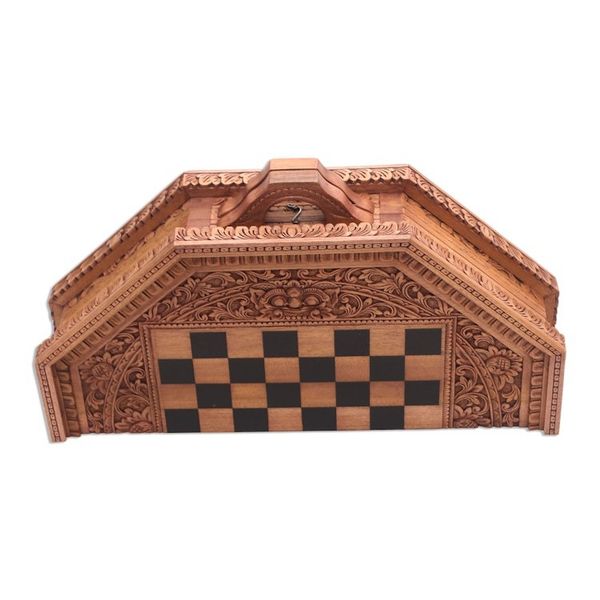 Alternate image for Wood chess set The General