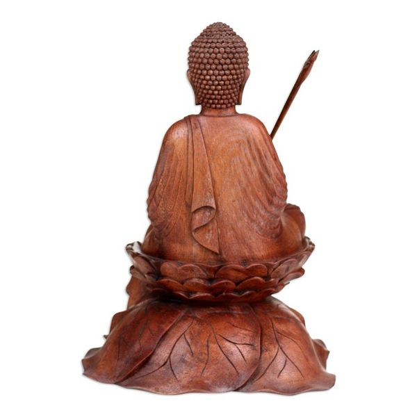 Alternate image for Unique Wood Sculpture from Indonesia Buddhas Journey