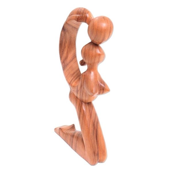 Alternate image for Romantic Wood Sculpture So in Love