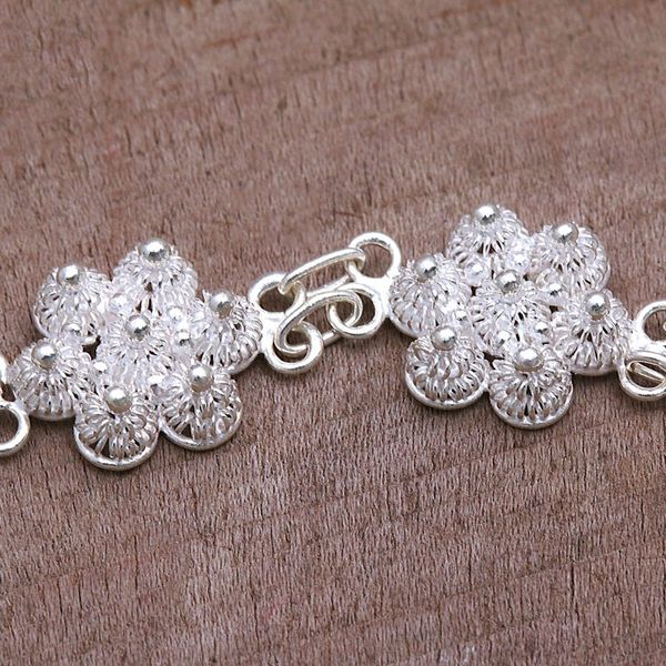 Alternate image for Artisan Crafted Sterling Silver Station Bracelet from Bali Seven Stupas