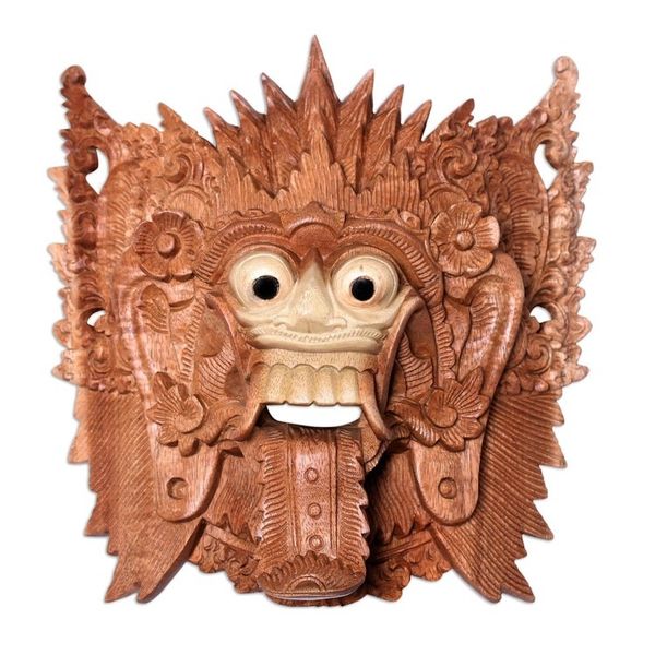 Alternate image for Ramayana Theme Witch Mask Demon Queen Rangda