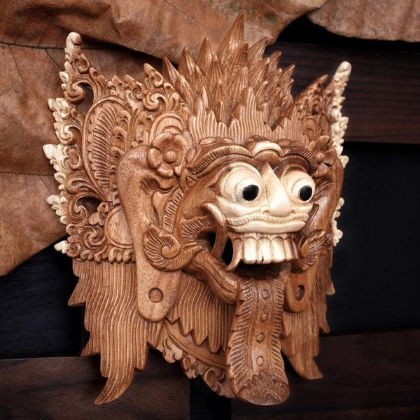 Alternate image for Ramayana Theme Witch Mask Demon Queen Rangda