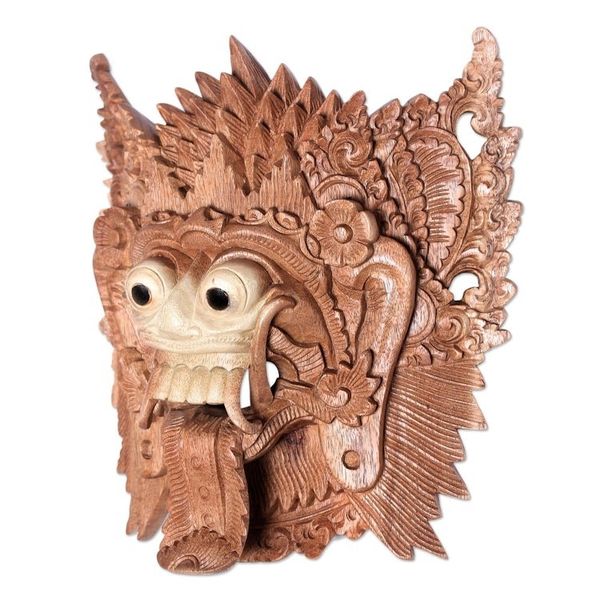 Alternate image for Ramayana Theme Witch Mask Demon Queen Rangda