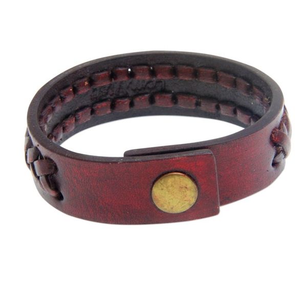 Alternate image for Leather bracelet Red Kingdom Warrior