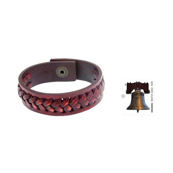 Alternate image for Leather bracelet Red Kingdom Warrior