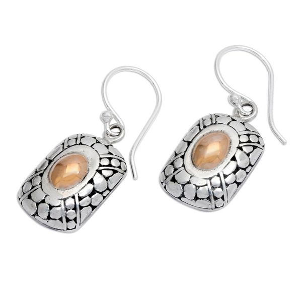 Alternate image for Gold Accent Dangle Earrings from Bali Kissed by the Sun