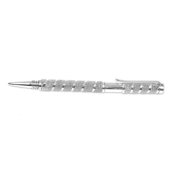 Alternate image for Hand Made Sterling Silver Ballpoint Pen from Indonesia Twirling Coral