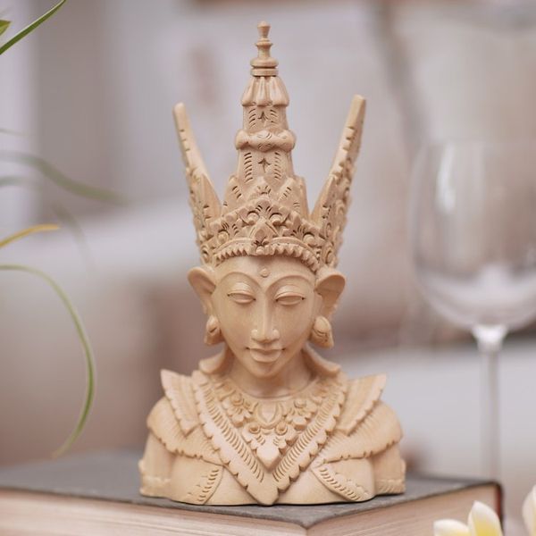 Alternate image for Indonesian Art Wood Sculpture of Rama Hindu Legend Carving Rama