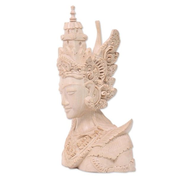 Alternate image for Indonesian Art Wood Sculpture of Rama Hindu Legend Carving Rama