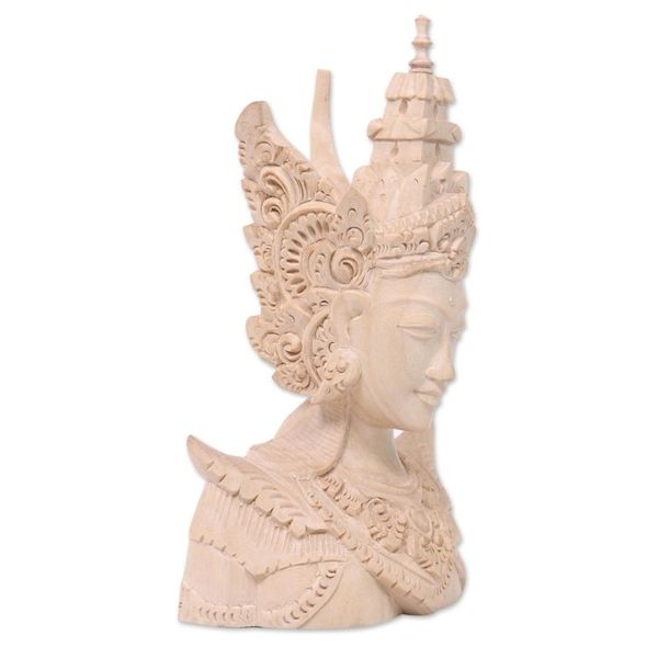 Alternate image for Indonesian Art Wood Sculpture of Rama Hindu Legend Carving Rama