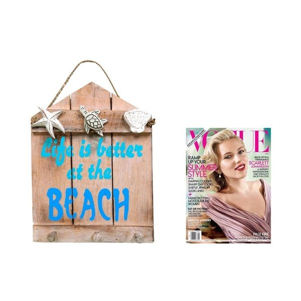 Alternate image for Beach and Nautical Distressed Wood Coat Rack from Indonesia Life is Better at the Beach