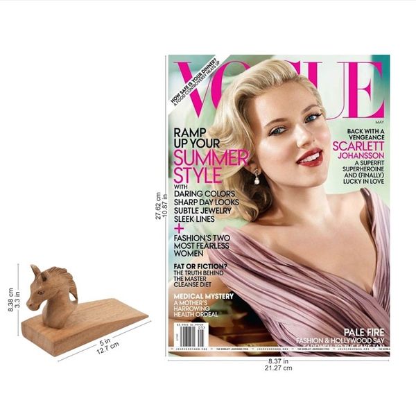 Alternate image for Hand Carved Suar Wood Horse Door Stopper in Brown from Bali Handy Horse in Brown