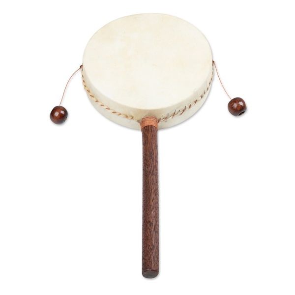 Alternate image for Hand Made Indonesian Wood Handled Drum Dancing Vibes