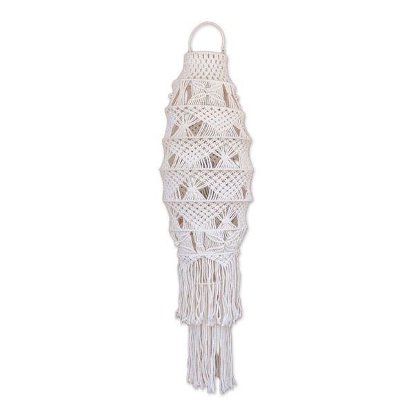 Alternate image for Hand-Knotted Cotton Decorative Accent from Bali Tegalalang Circle