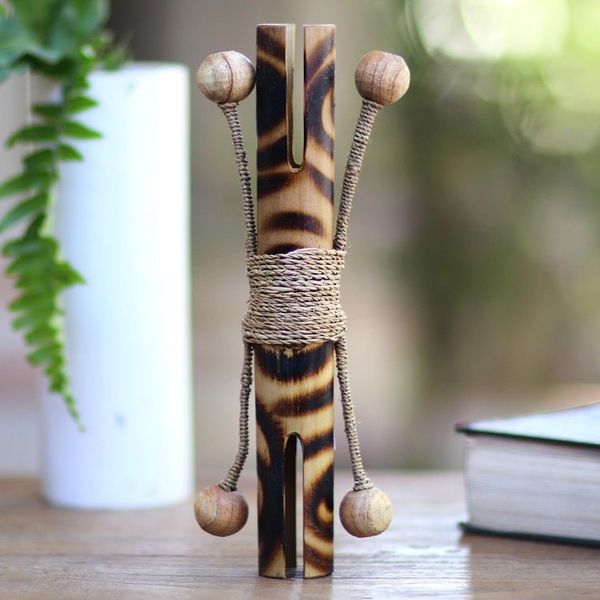 Alternate image for Bamboo Percussion Instrument Handmade in Thailand Homeward Melody