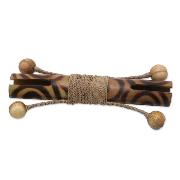 Alternate image for Bamboo Percussion Instrument Handmade in Thailand Homeward Melody