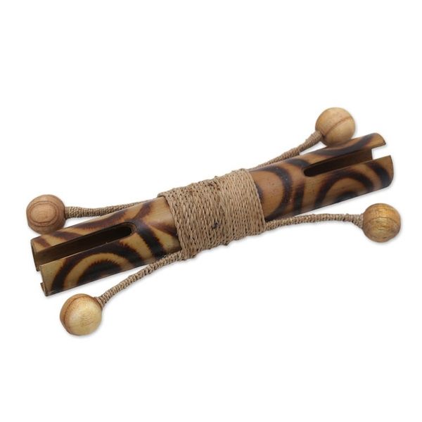 Alternate image for Bamboo Percussion Instrument Handmade in Thailand Homeward Melody