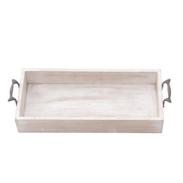 Alternate image for Inspirational Wood Decorative Tray with Handles from Java Merry and Bright