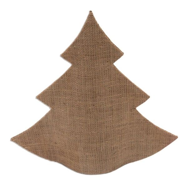 Alternate image for Handmade Brown Batik Christmas Tree Decorative Sculpture Christmas in Batik in Brown