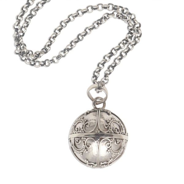 Alternate image for Sterling Silver Amulet Harmony Ball Necklace Caring Love