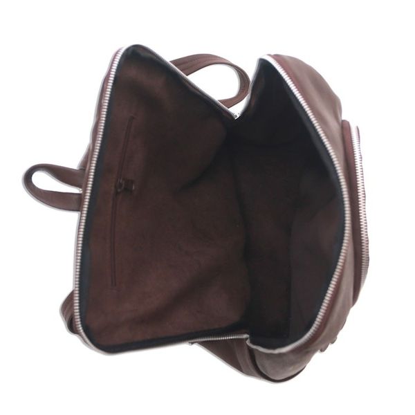 Alternate image for Leather Backpack in Solid Espresso from Bali Keep On