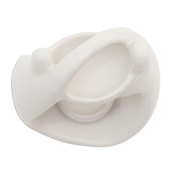 Alternate image for White Ceramic Sculptural Oil Warmer Warm Feelings