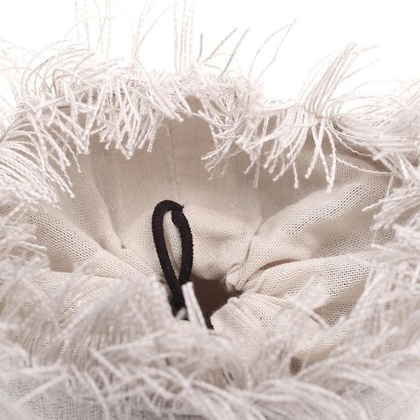 Alternate image for Elegant Cotton and Leather Wine Tote Bag Vineyard Picnic
