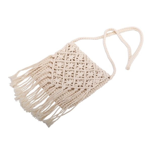 Alternate image for Diamond Pattern Hand-Knotted Cotton Sling from Bali Star Light