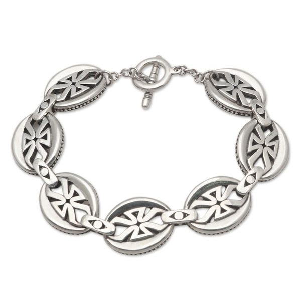 Alternate image for Sterling Silver Link Bracelet from Bali Rule Brittania