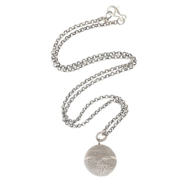 Alternate image for Balinese Silver Jawan Harmony Ball Necklace Sweet Protection