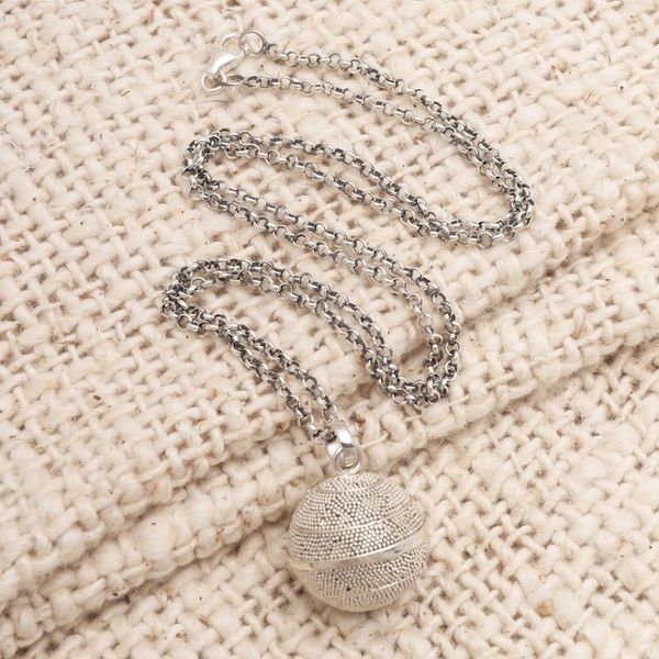 Alternate image for Balinese Silver Jawan Harmony Ball Necklace Sweet Protection