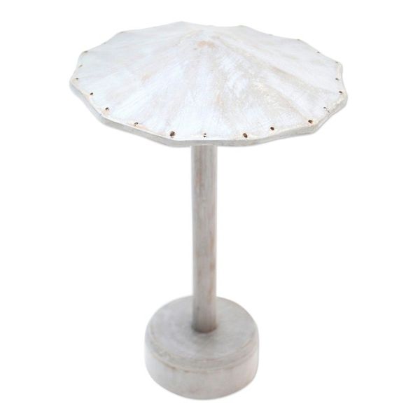 Alternate image for Hand Painted Jempinis Wood Jewelry Holder White Umbrella