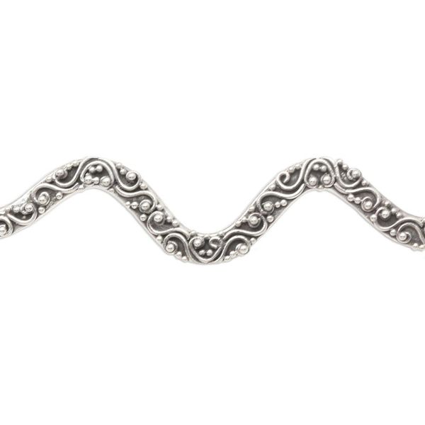 Alternate image for Decorative Sterling Silver Collar Necklace Ocean Journey