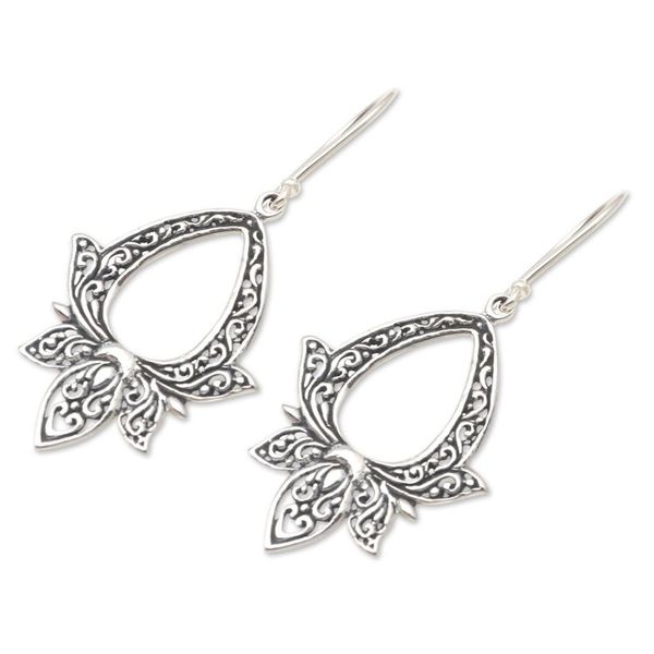 Alternate image for Hand Crafted Sterling Silver Dangle Earrings Magic in You