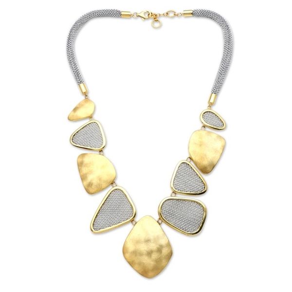 Alternate image for Handmade Gold-Plated Brass Pendant Necklace from Bali Golden Eye