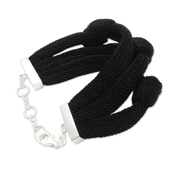 Alternate image for Woven Wristband Bracelet Love Ties