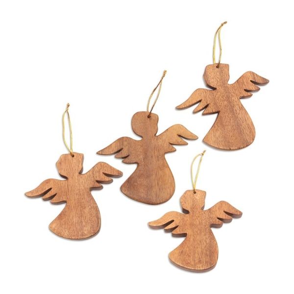Alternate image for Artisan Crafted Angel Ornaments Set of 3 Heavenly Messengers