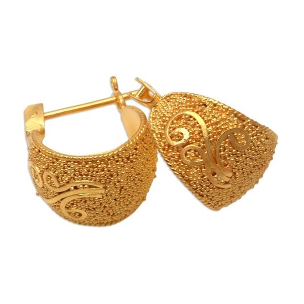 Alternate image for Handmade Gold-Plated Sterling Silver Drop Earrings Youth Eternal