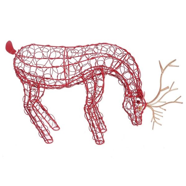 Alternate image for Wrought Iron Reindeer Holiday Decor Eager to Please