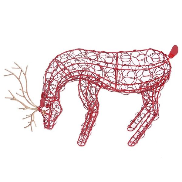 Alternate image for Wrought Iron Reindeer Holiday Decor Eager to Please