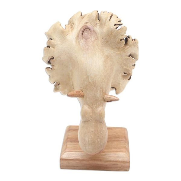Alternate image for Jempinis Wood Hippo-Themed Statuette Little Hippo