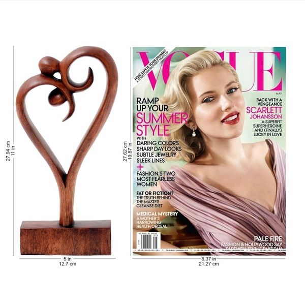 Alternate image for Hand Crafted Suar Wood Cat Statuette Devout Feline