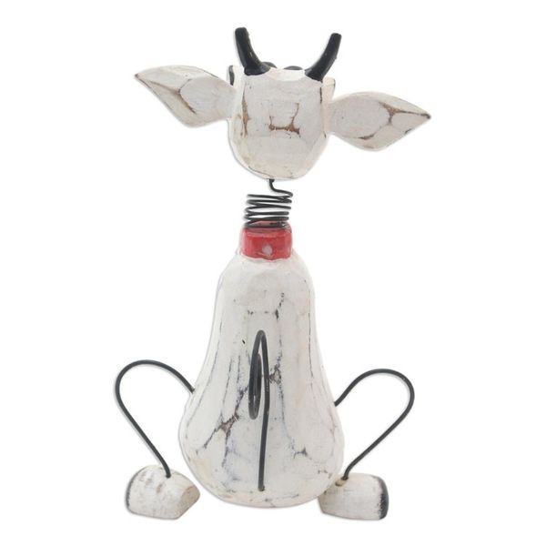 Alternate image for Distressed Finish Albesia Wood Donkey Statuette Donkey Derby
