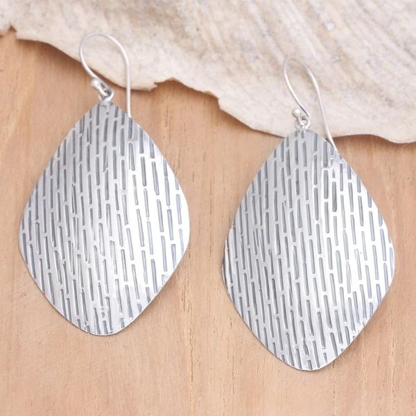 Alternate image for Artisan Crafted Sterling Silver Earrings Torrent