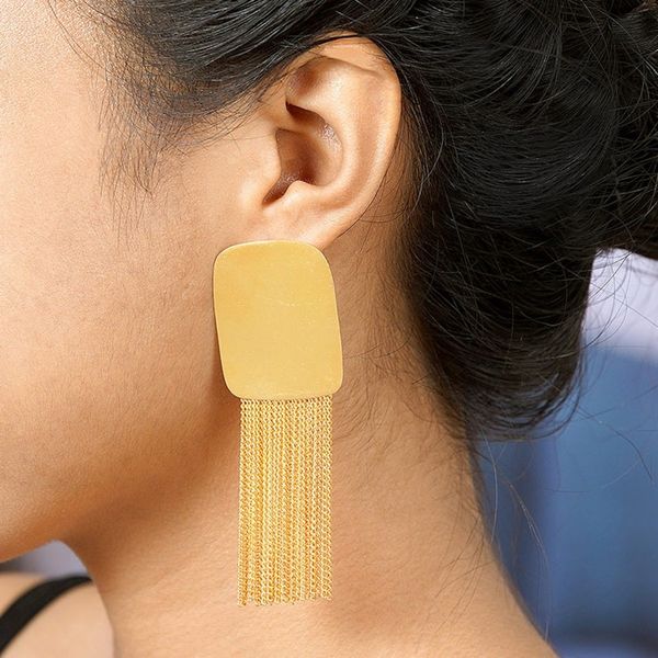 Alternate image for 22k Gold-Plated Waterfall Earrings from Bali Sparkling Waterfall