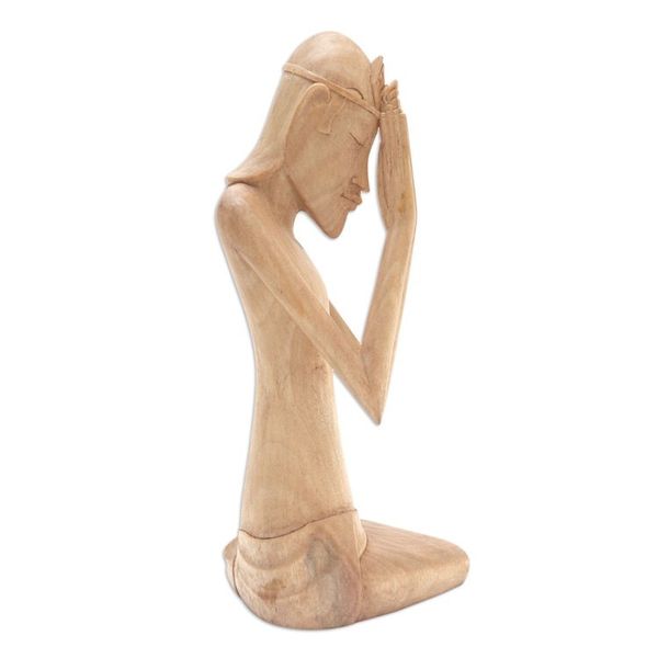 Alternate image for Hand Made Crocodile Wood Sculpture from Bali Mewinten