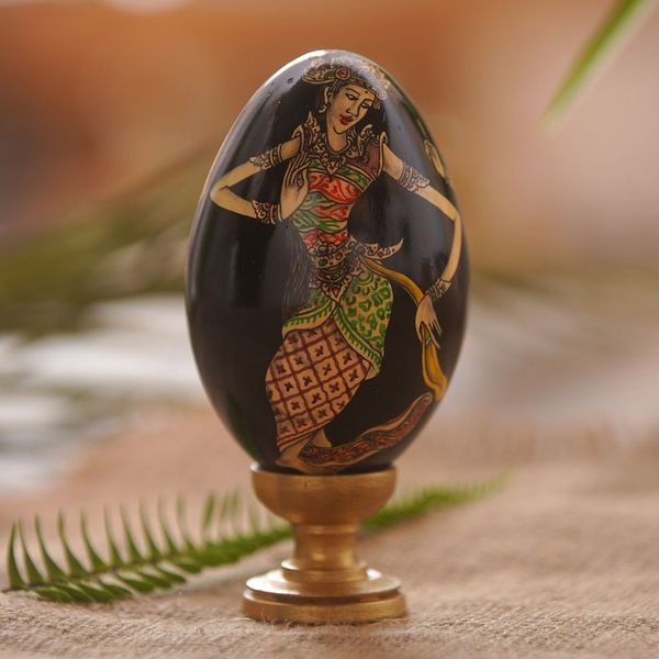Alternate image for Artisan Crafted Hindu Motif Sculpture Epic Love Story